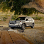 The 2026 Subaru Forester parked at a campsite